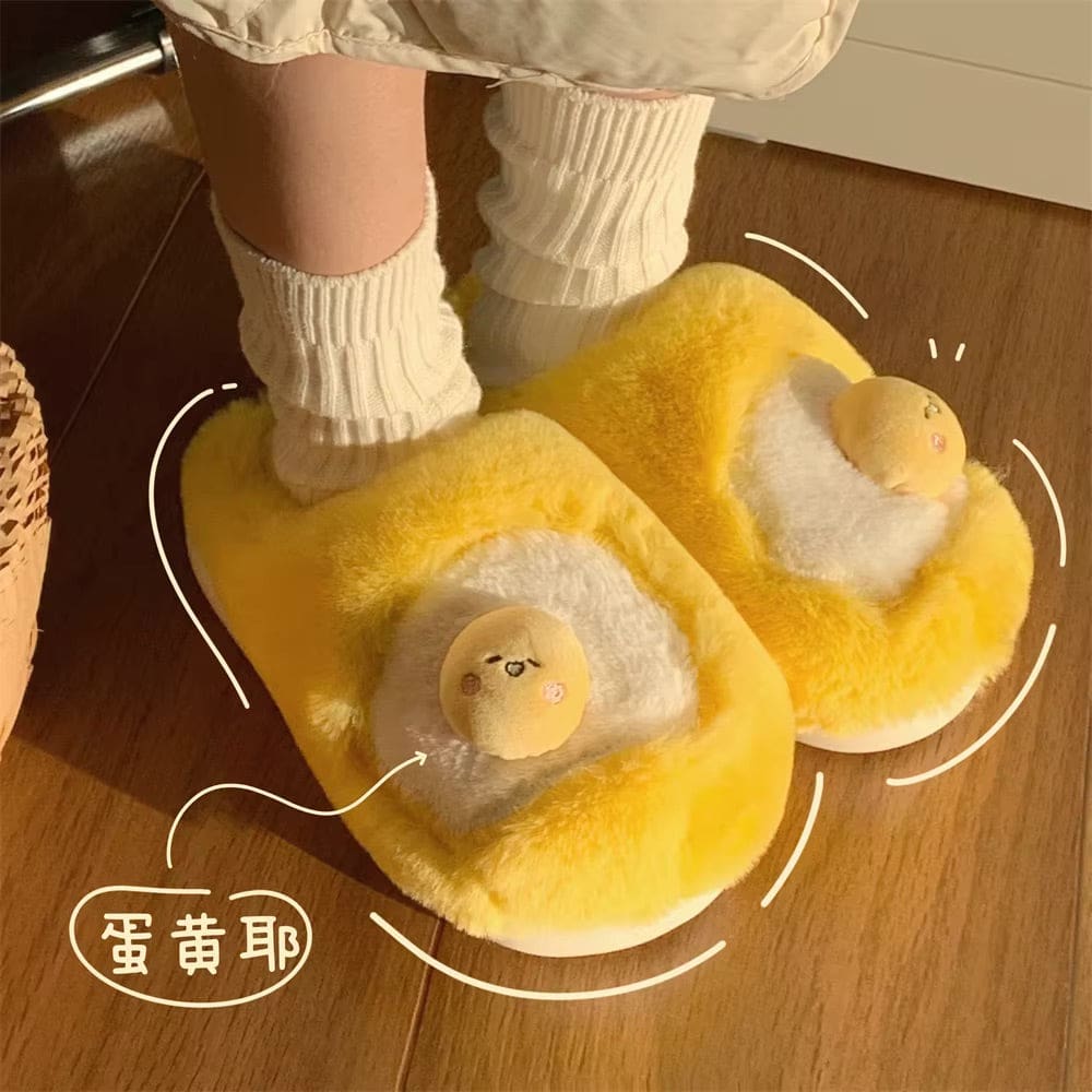 Happy Egg Slippers