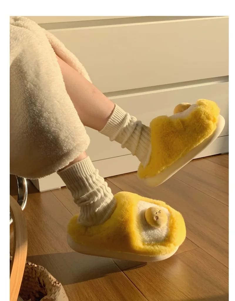 Happy Egg Slippers