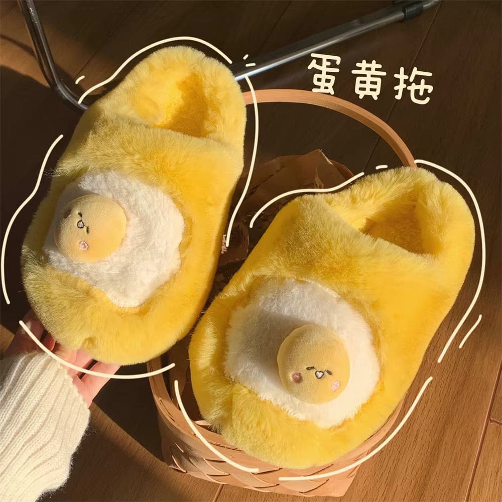 Happy Egg Slippers