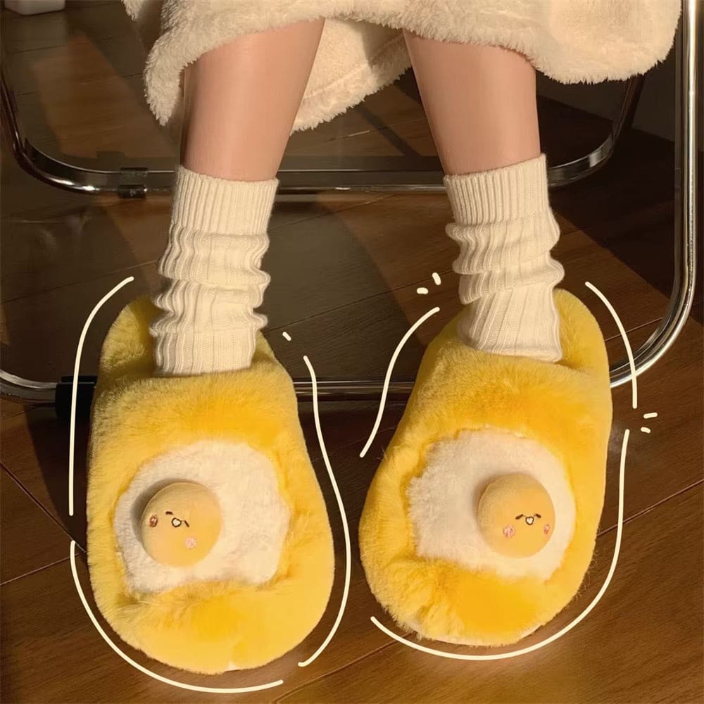 Happy Egg Slippers