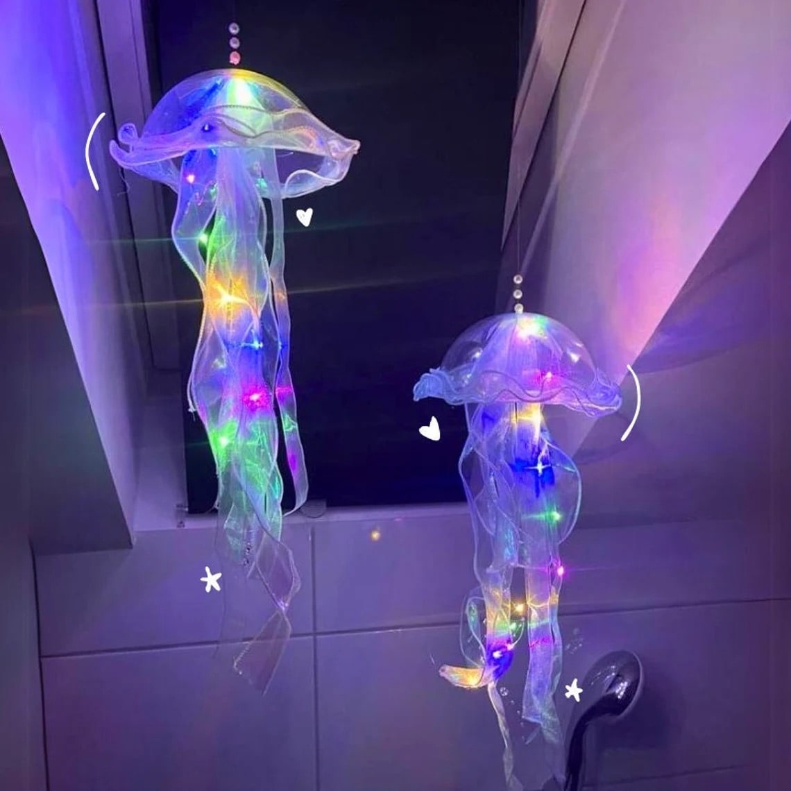 LED Jellyfish Lamp