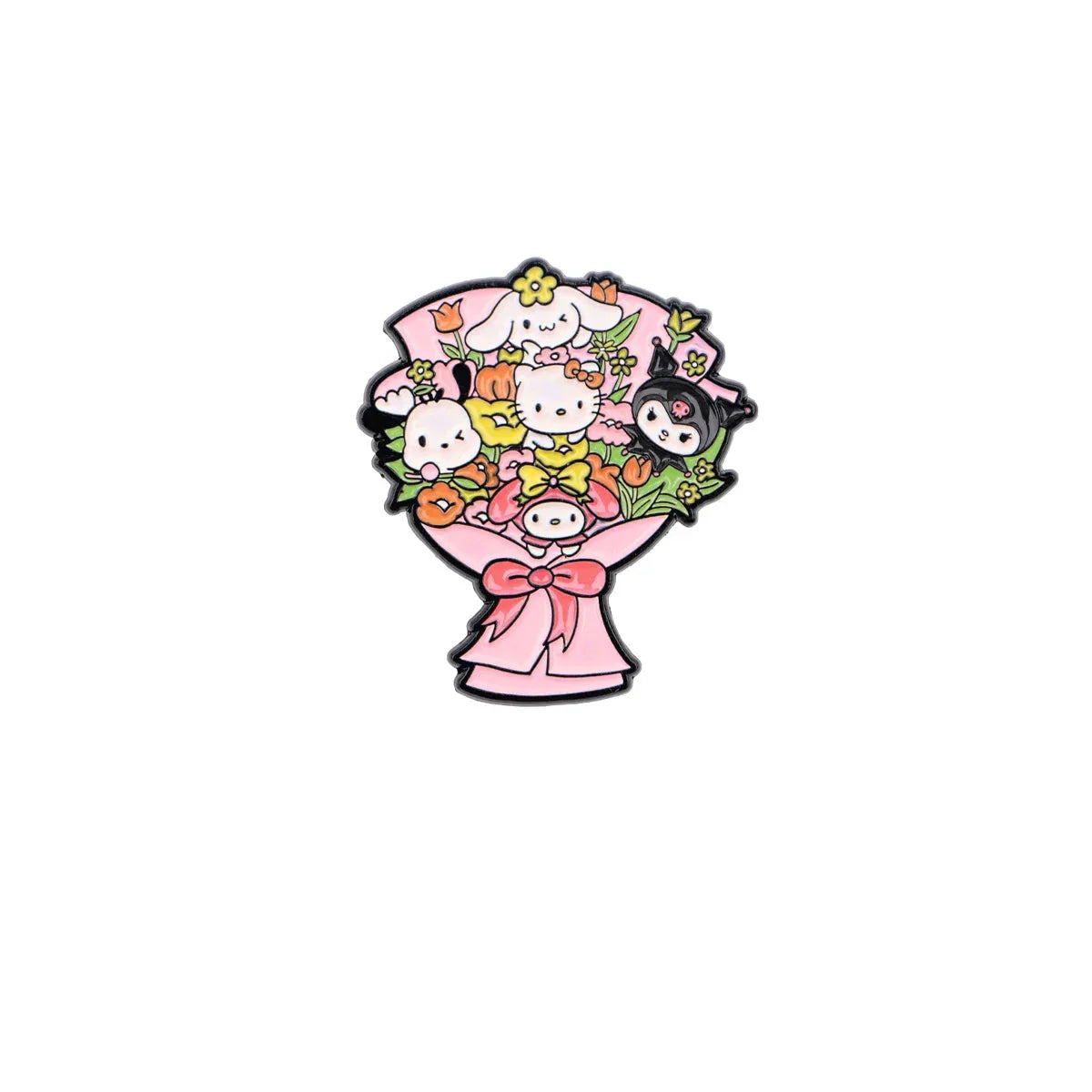 Kawaii Bouquet Enamel Pins