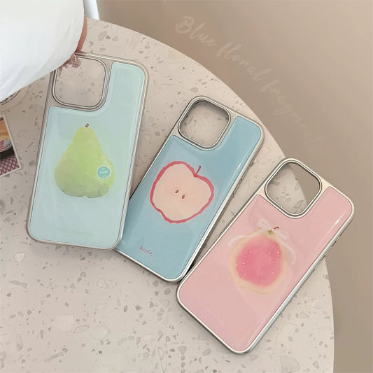 Pastel Fruit iPhone Case