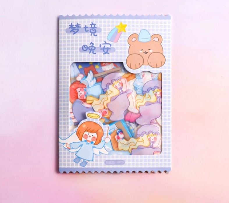 Kawaii Laser Cut Sticker Packs