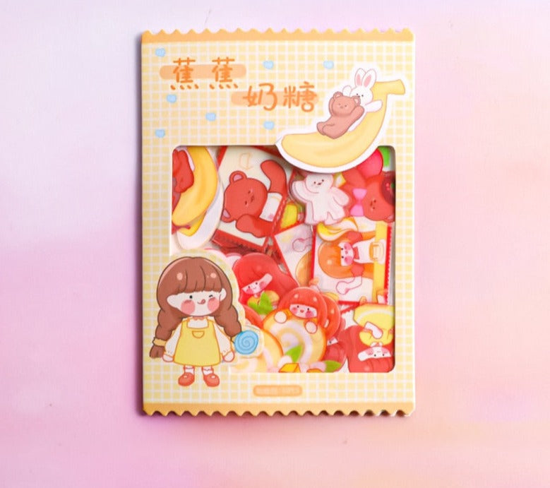 Kawaii Laser Cut Sticker Packs