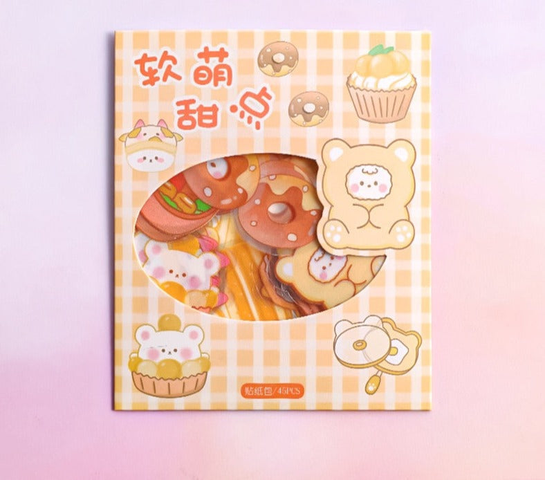 Kawaii Laser Cut Sticker Packs