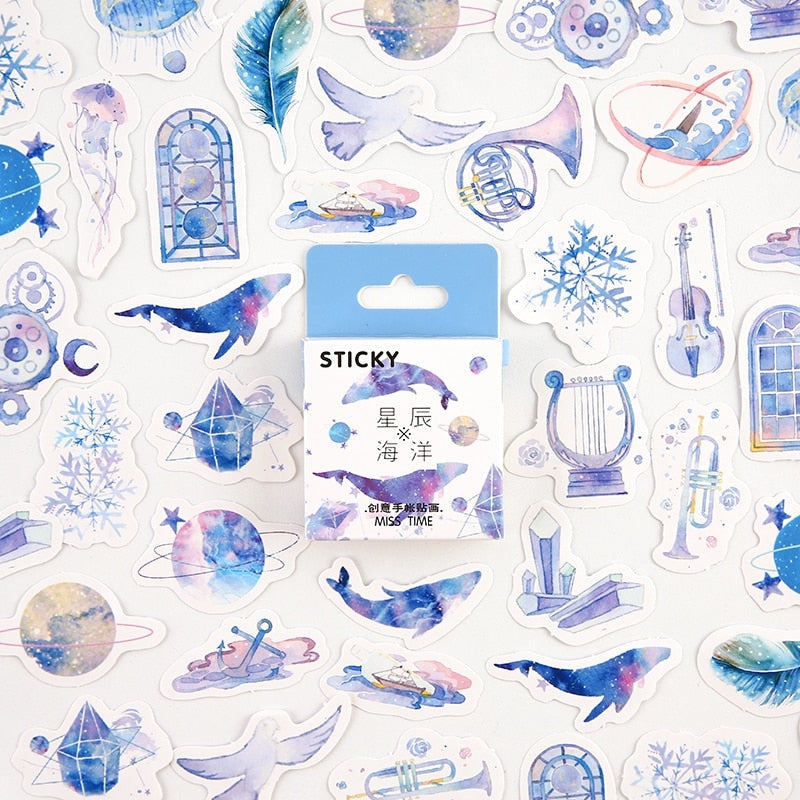 Kawaii Laser Cut Stickers Packs