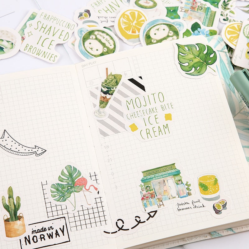 Kawaii Laser Cut Stickers Packs