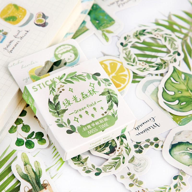 Kawaii Laser Cut Stickers Packs