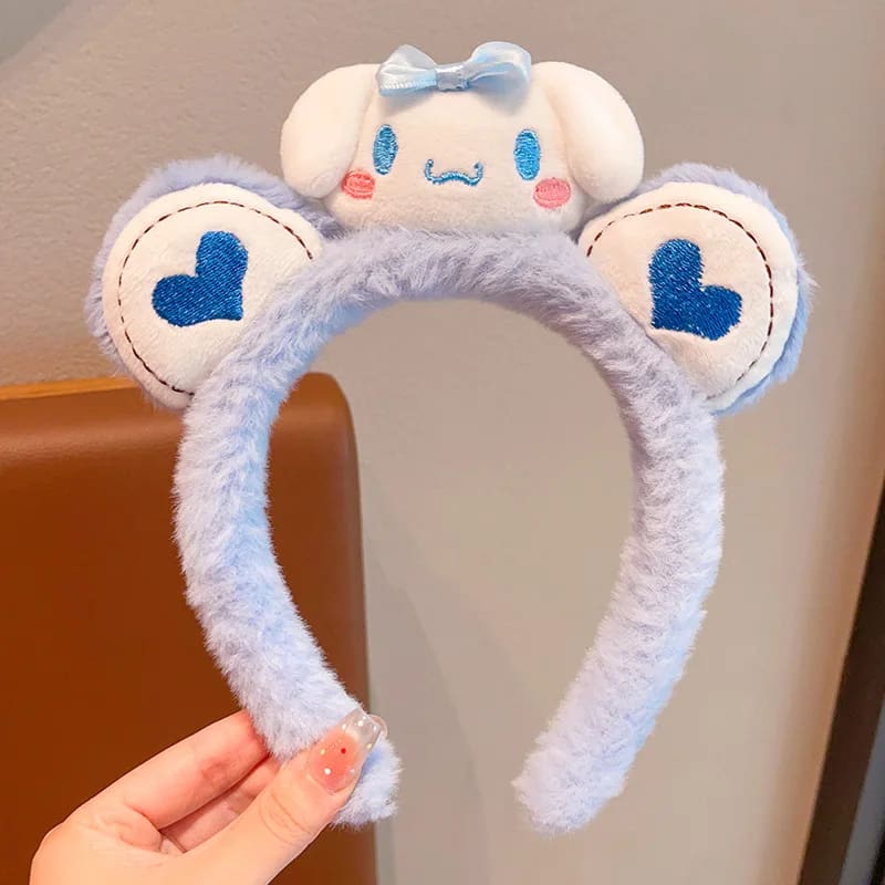 Kawaii Love Plush Ear Headband
