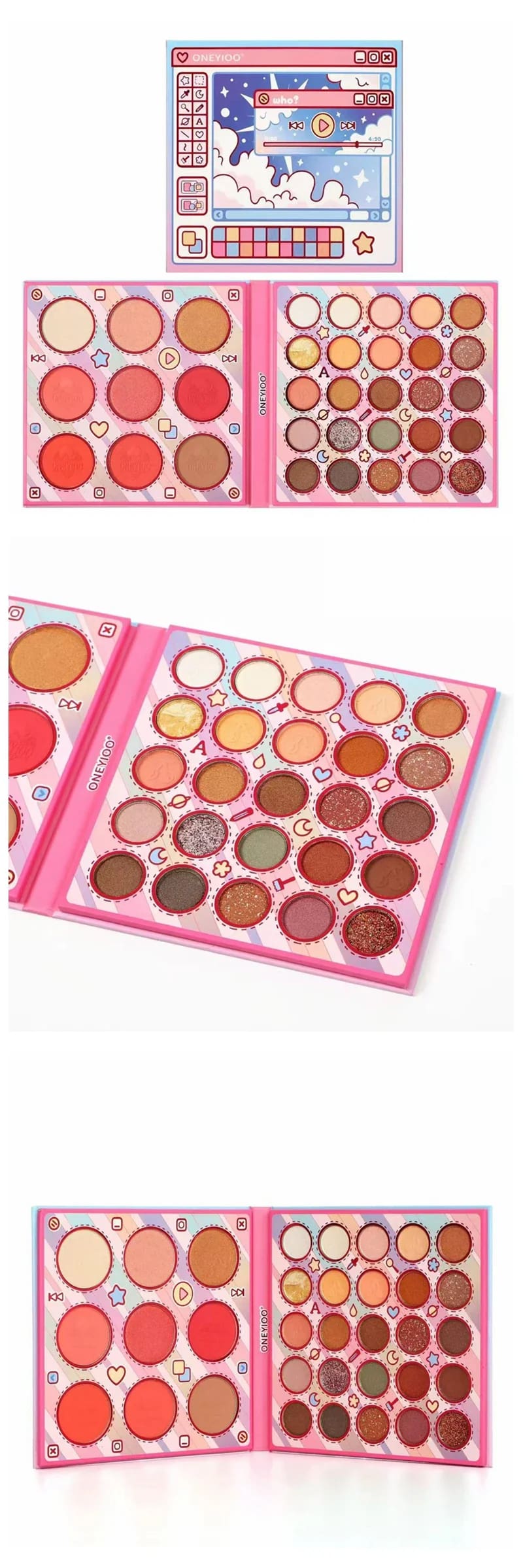 Pixel Gamer Girl Palette