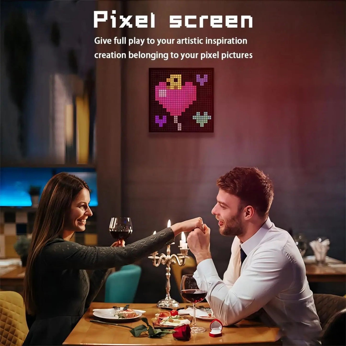 Kawaii Smart LED Pixel Display & Custom Art App