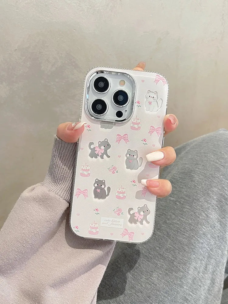 Kittens & Bows iPhone Case
