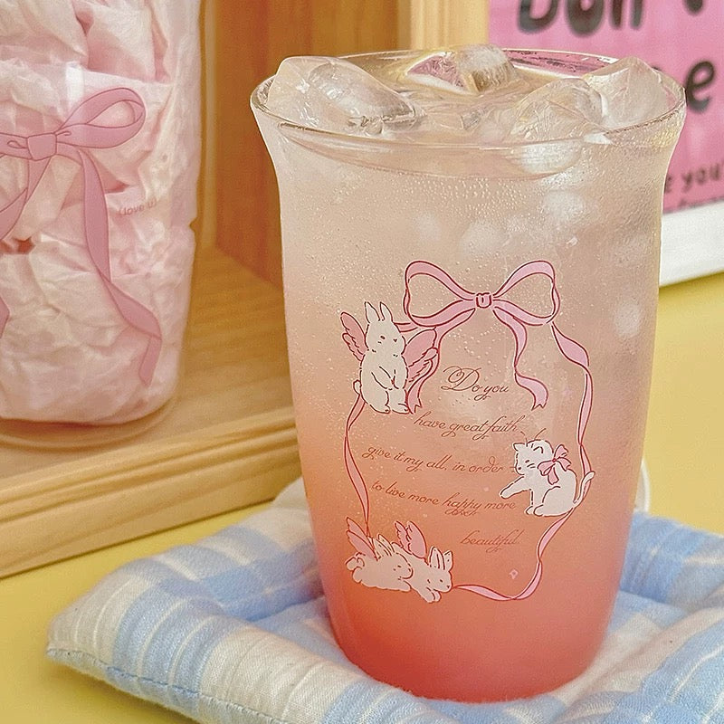 Korean Sweet Bow Glass