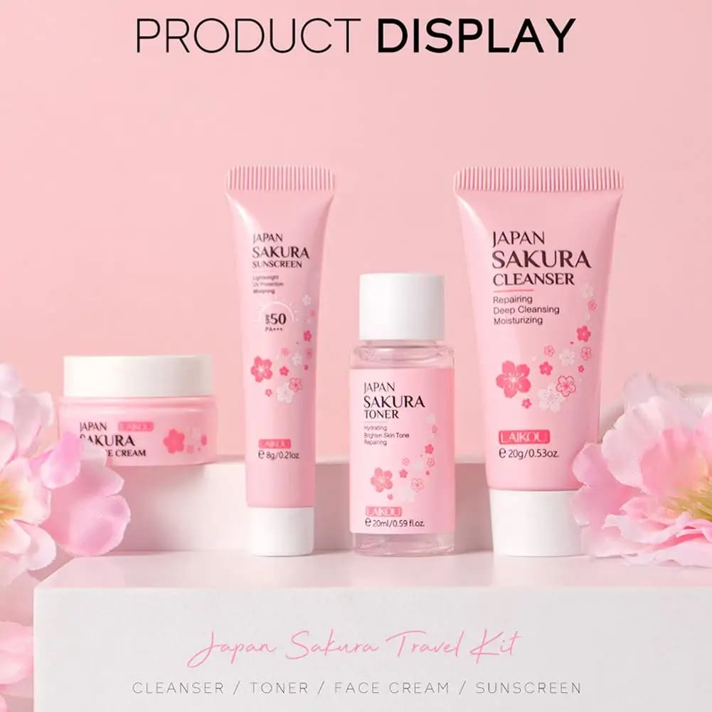 Korean Sakura Blossom Skin Care Sets