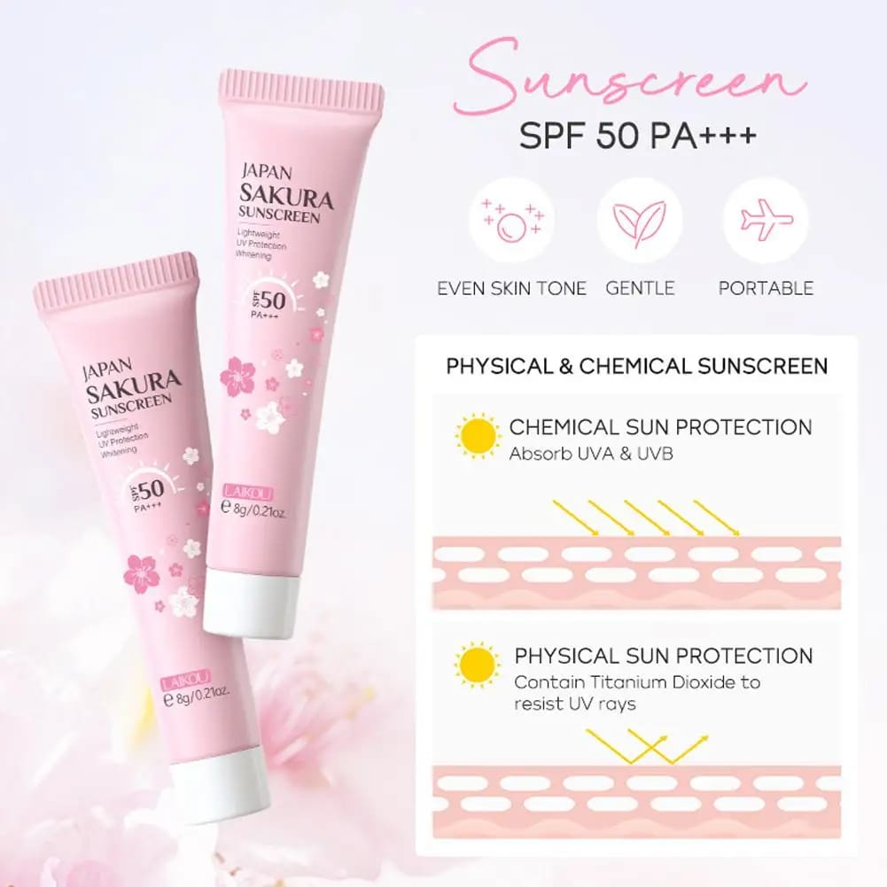 Korean Sakura Blossom Skin Care Sets