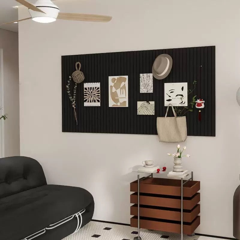 Minimalist Felt Slat Bulletin Board