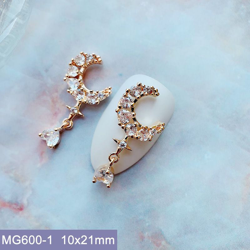 Magical Girl Nail Charms 9 10pcs