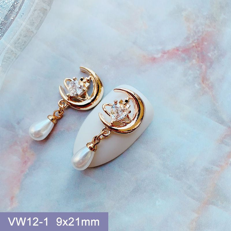 Magical Girl Nail Charms 16 10pcs