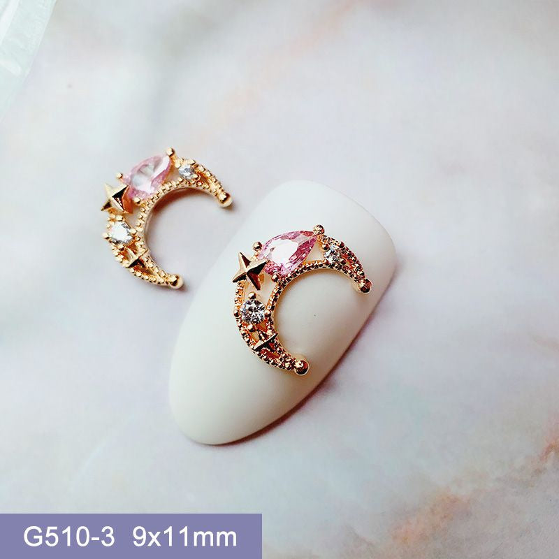 Magical Girl Nail Charms 3 10pcs
