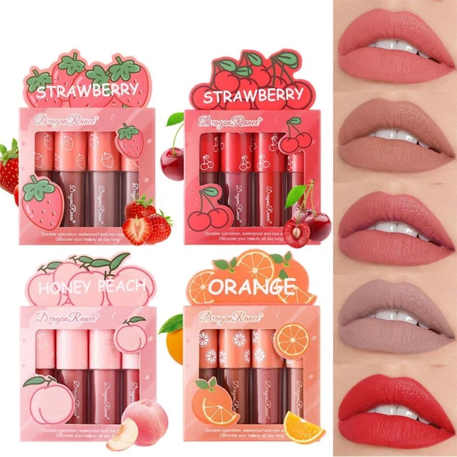 Matte Berry Liquid Lipstick Sets