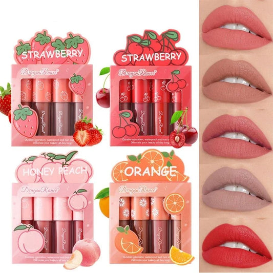 Matte Berry Liquid Lipstick Sets