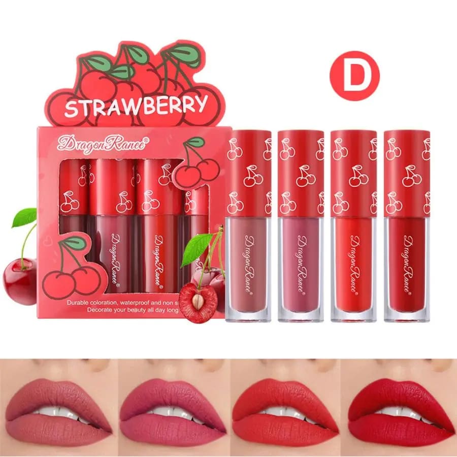 Matte Berry Liquid Lipstick Sets