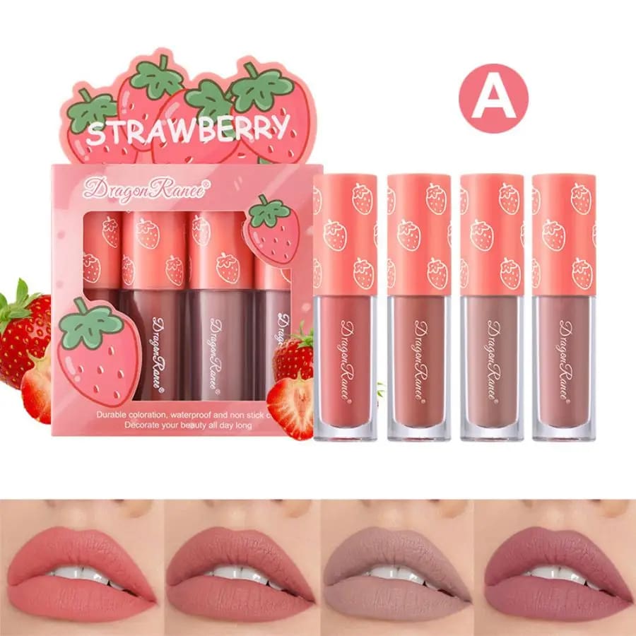 Matte Berry Liquid Lipstick Sets