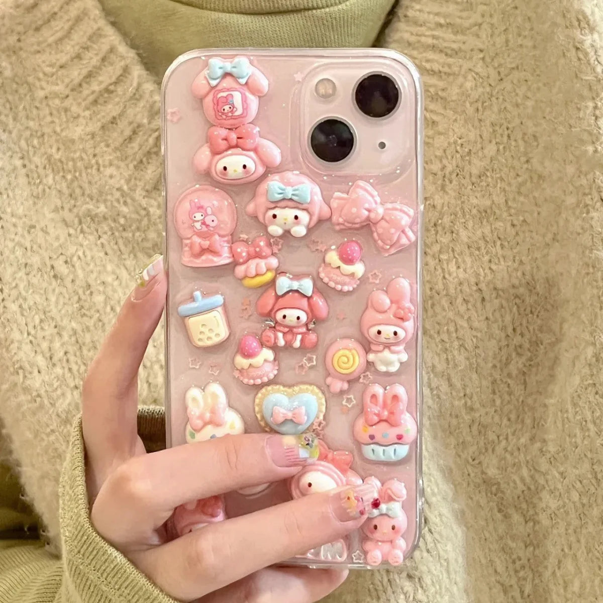Cute 3D Deco iPhone Case