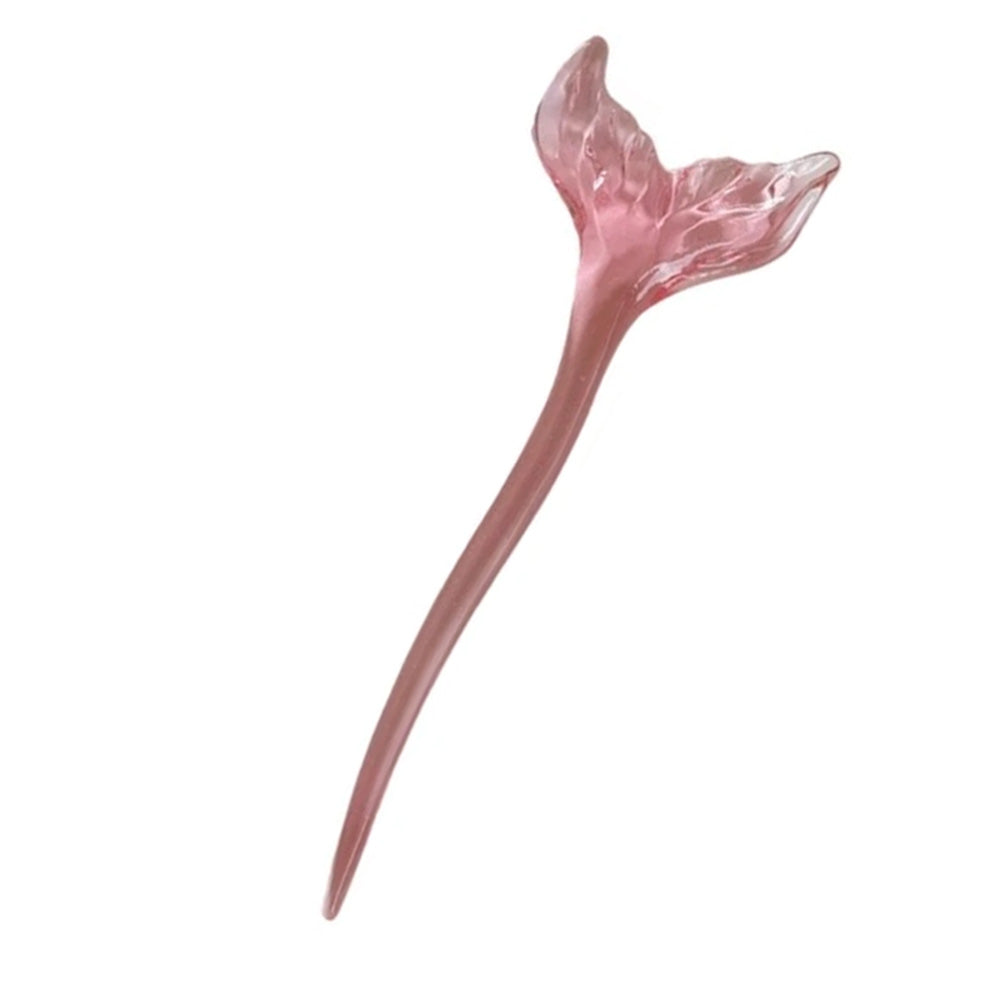 Mermaid Tail Hairpin Pink