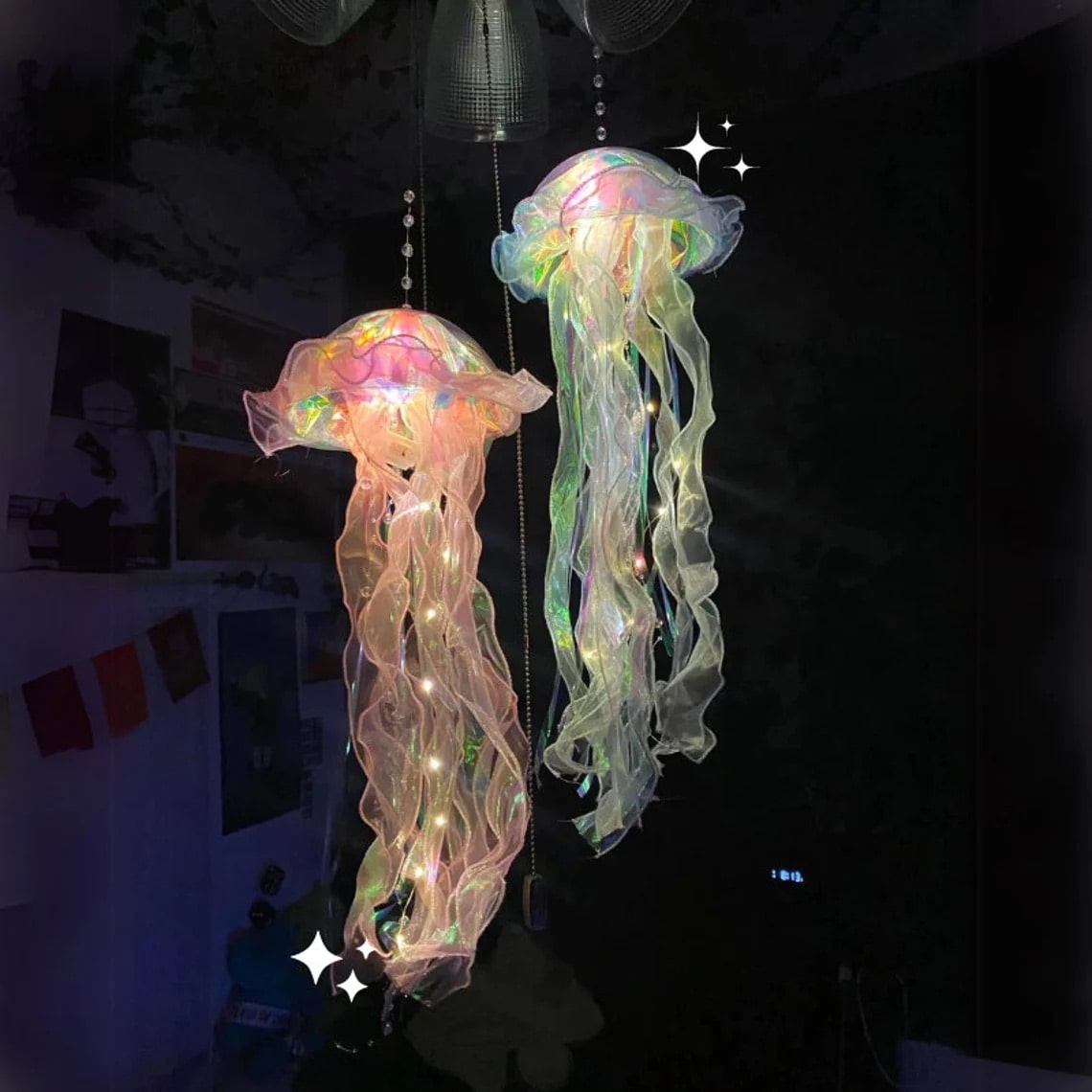 LED Jellyfish Lamp