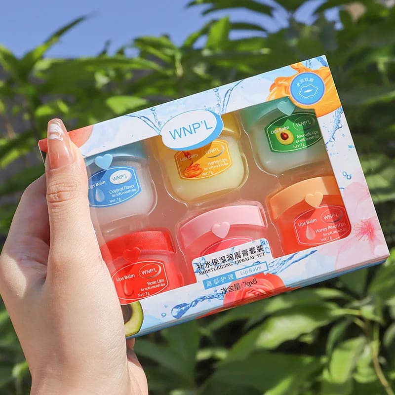 Natural Moisturizing Mini Lip Balm Sampler Sets