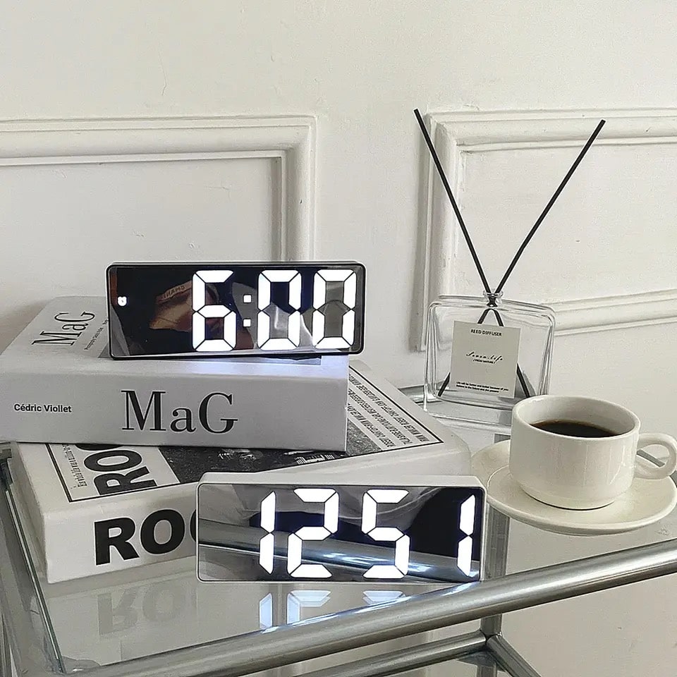 Nordic Silver Clock