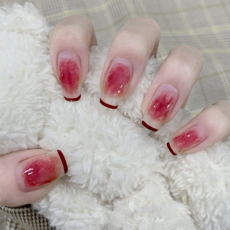 Ombre Gradient Press On Nails