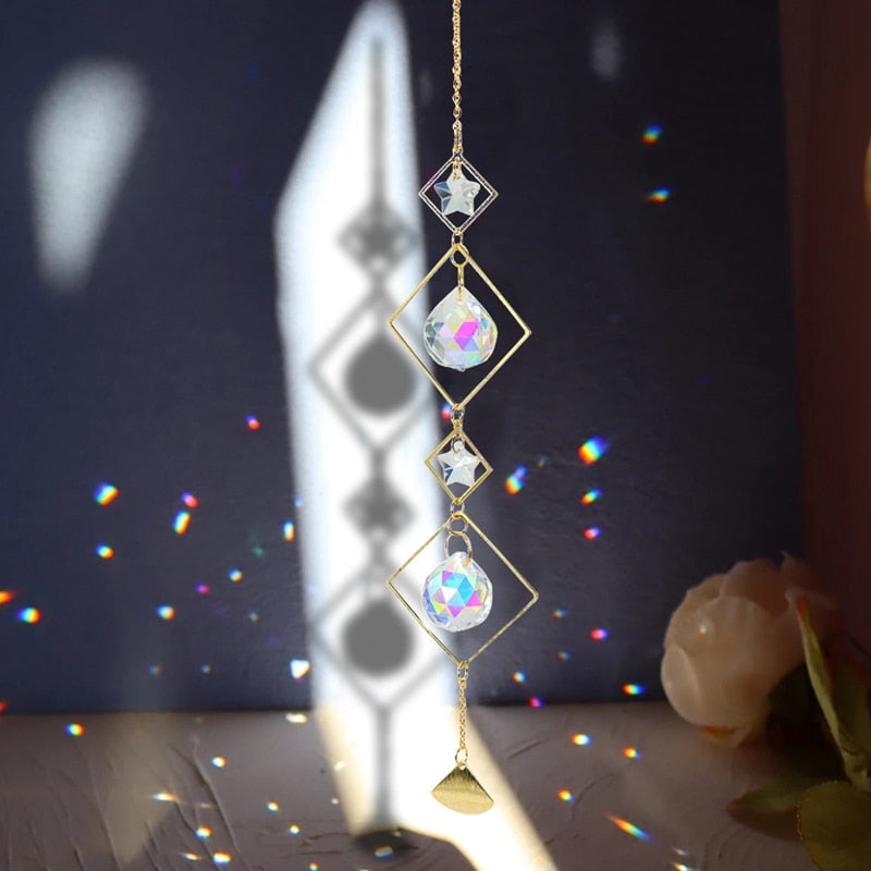 Rainbow Charm Suncatchers