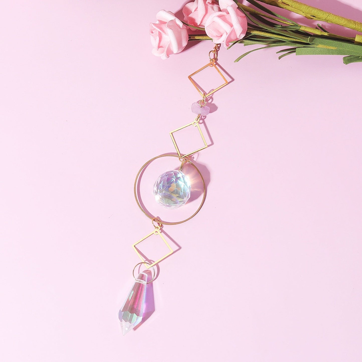 Rainbow Charm Suncatchers