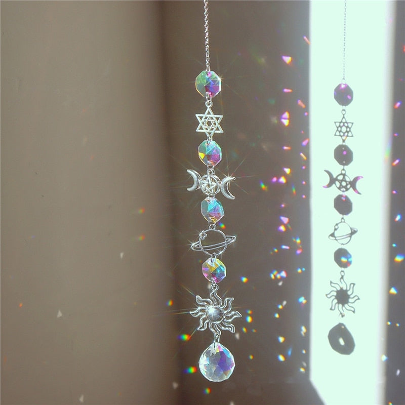 Rainbow Charm Suncatchers