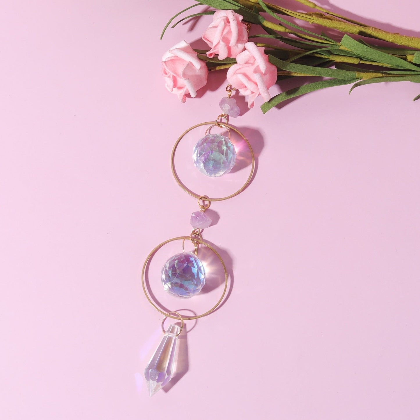 Rainbow Charm Suncatchers