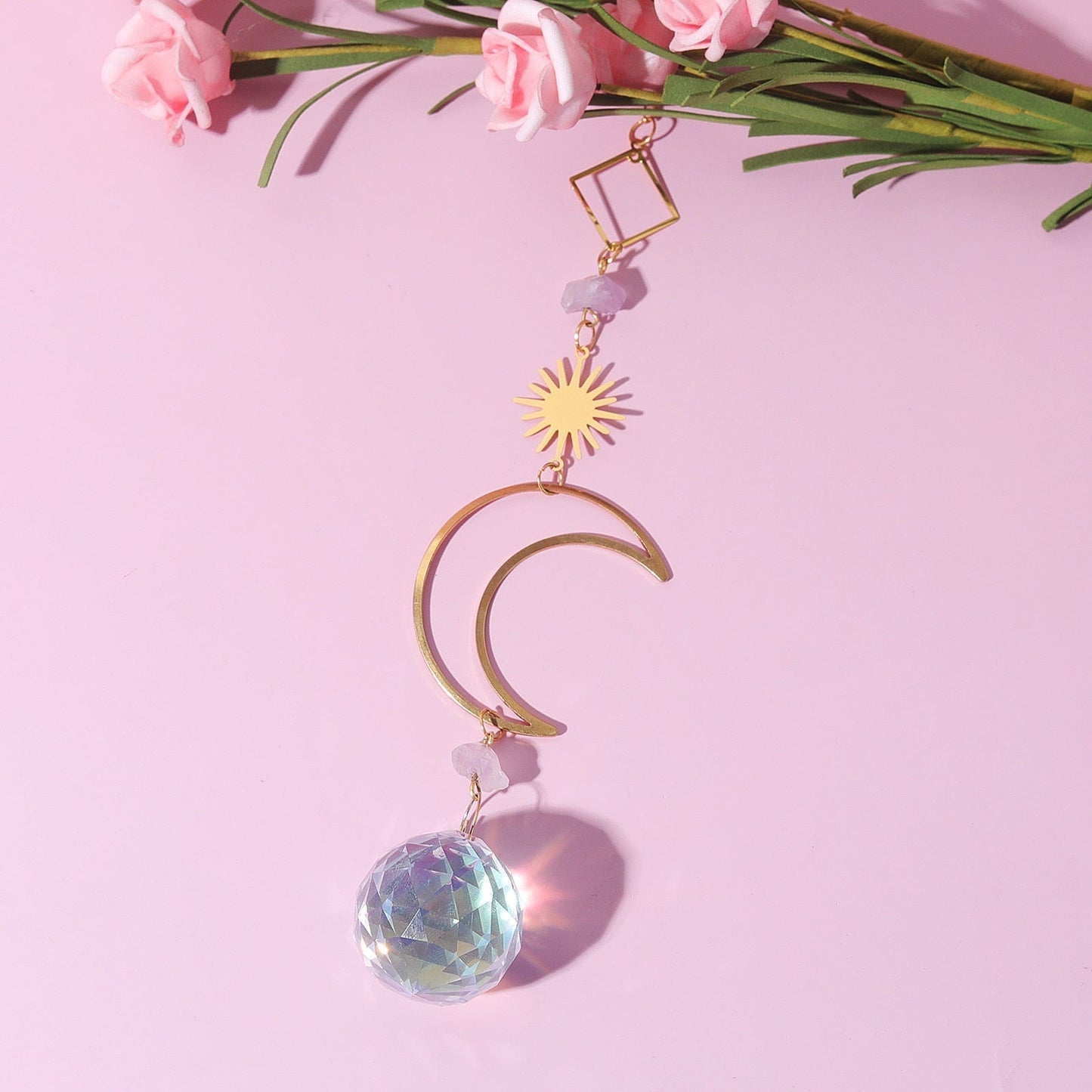 Rainbow Charm Suncatchers