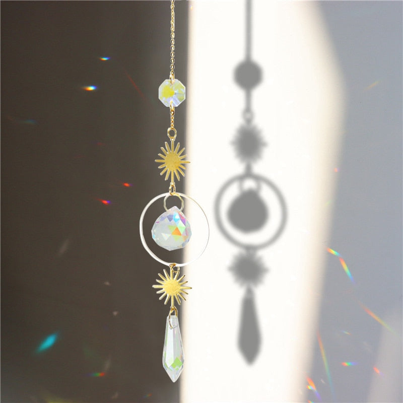 Rainbow Charm Suncatchers