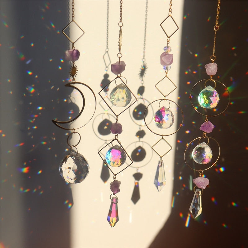 Rainbow Charm Suncatchers