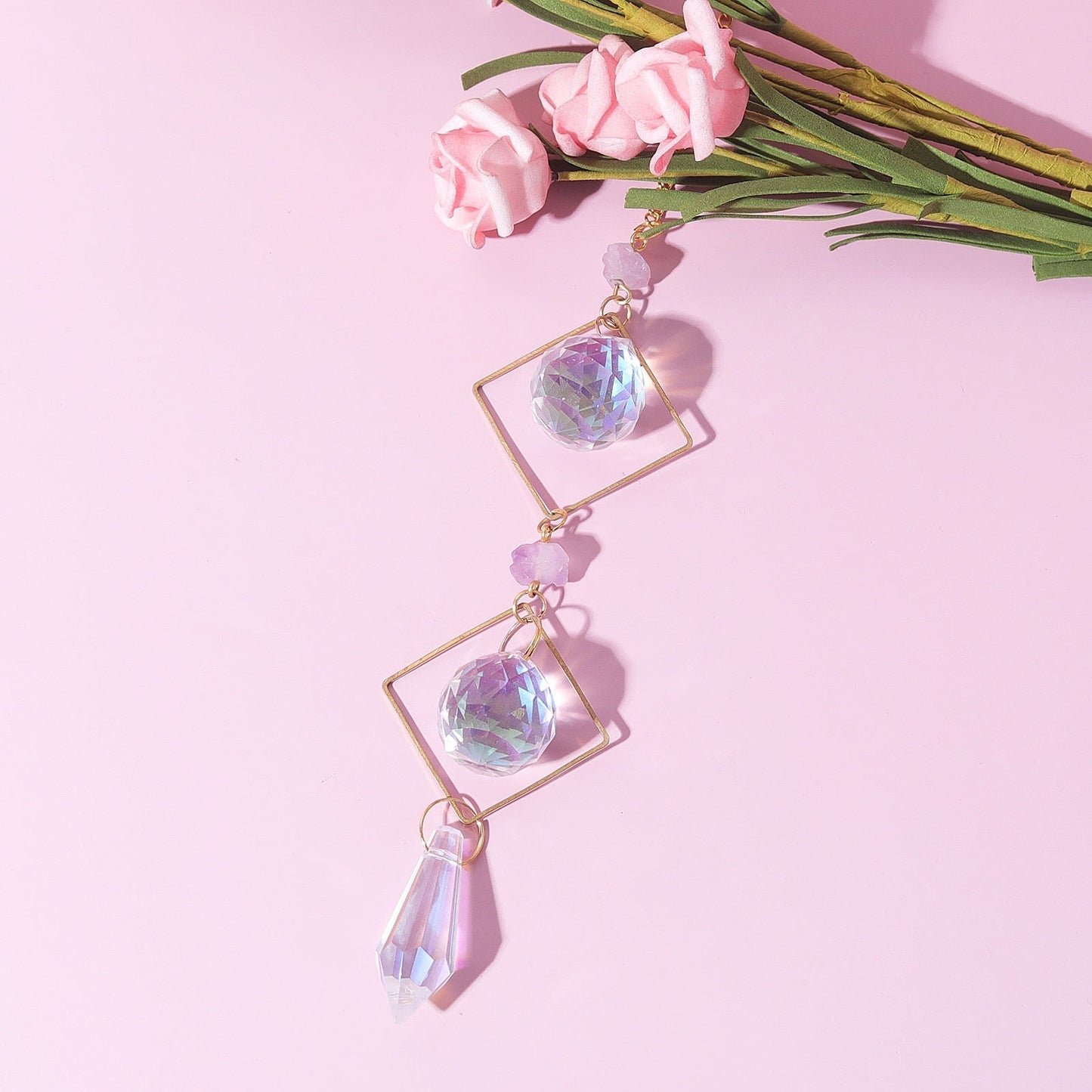 Rainbow Charm Suncatchers