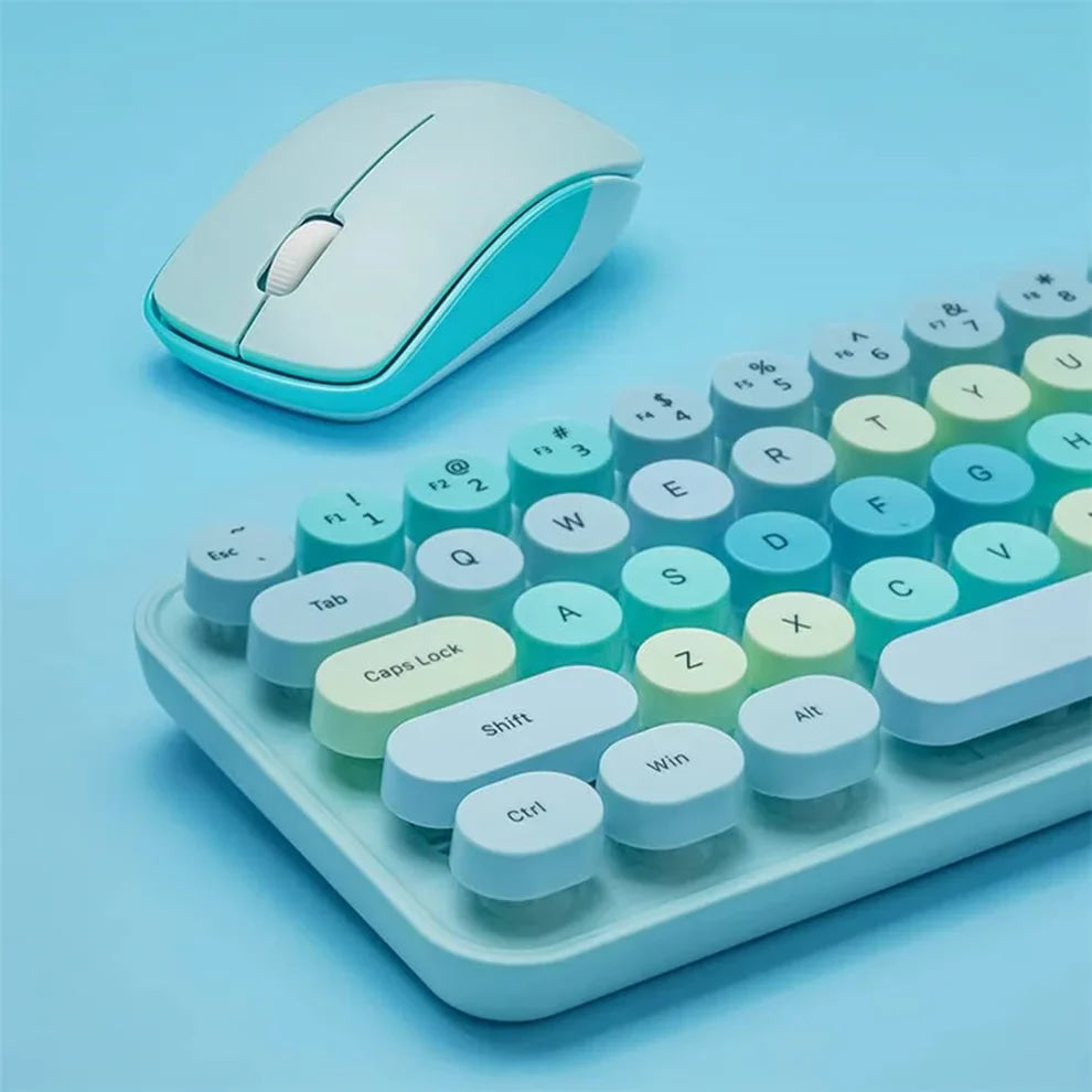 Pastel Candy Keyboard & Mouse Set