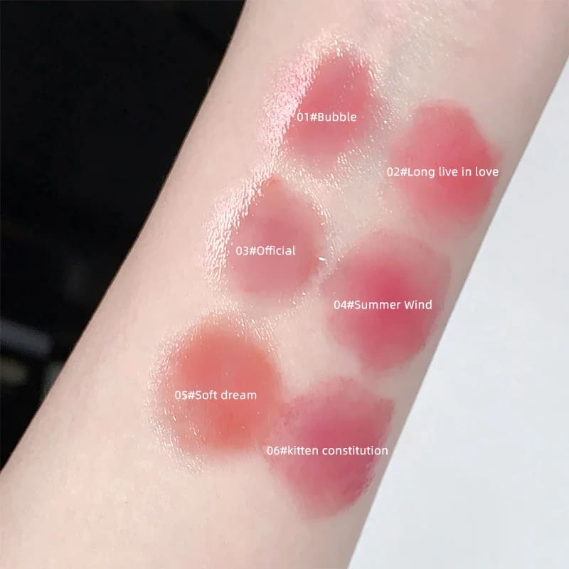 Pastel Teddy Long-Lasting Water-Gloss Lip Tint Set