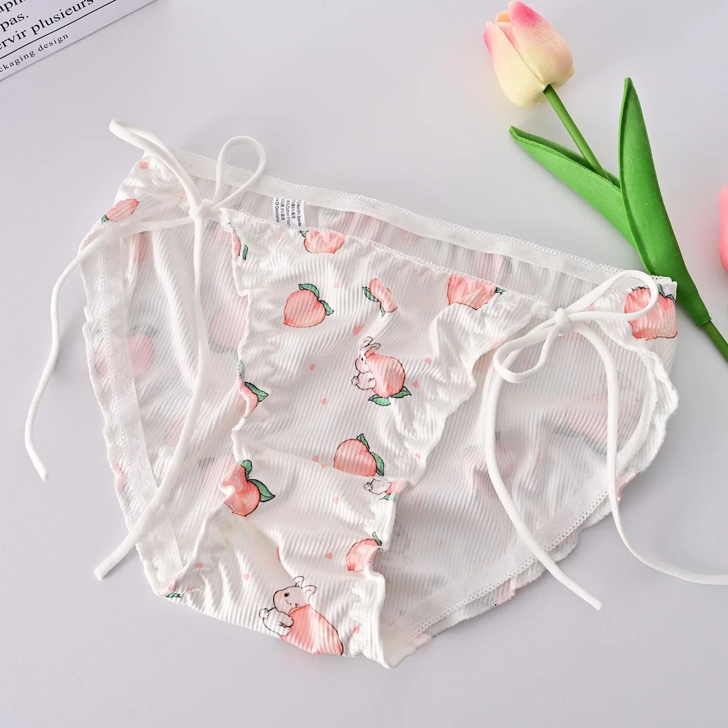 Peachy Bunny Panties