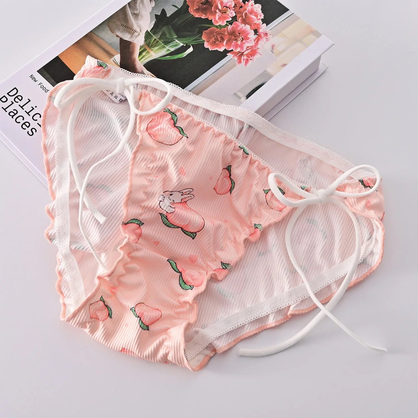 Peachy Bunny Panties