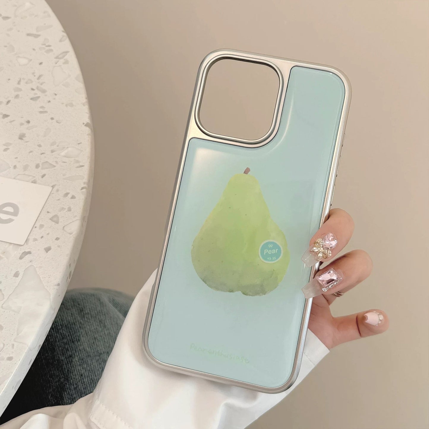 Pastel Fruit iPhone Case