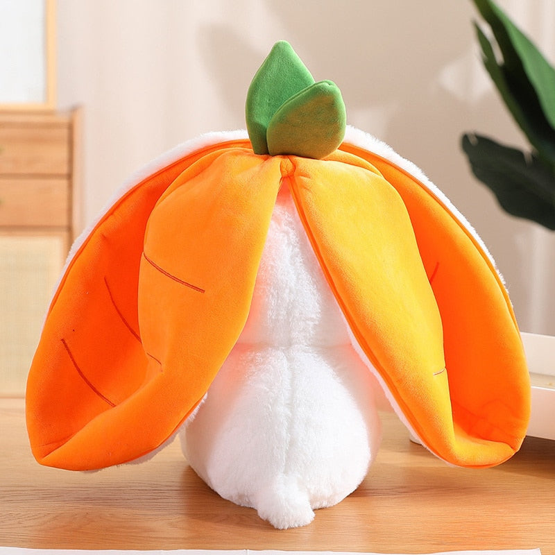 Peekaboo Bunny Fruit Plush