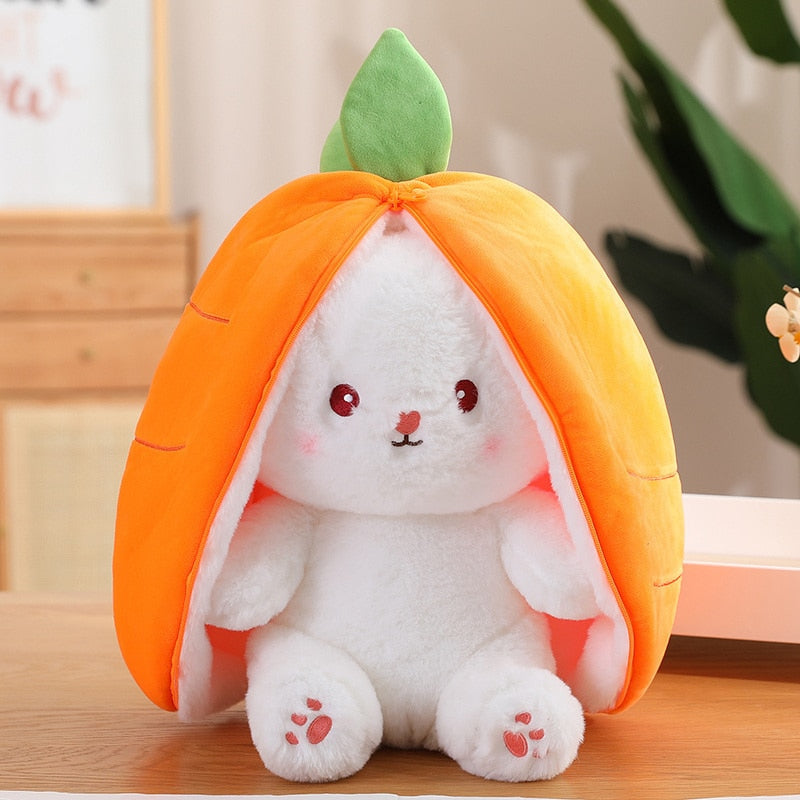 Peekaboo Bunny Fruit Plush