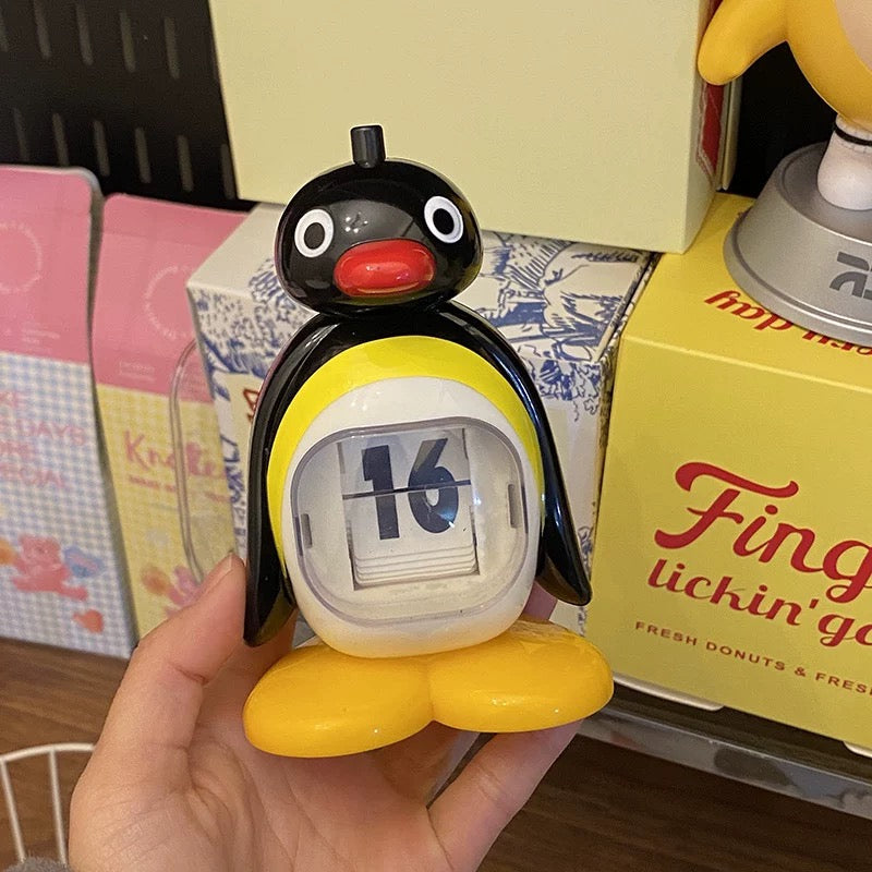 Penguin Calendar Black